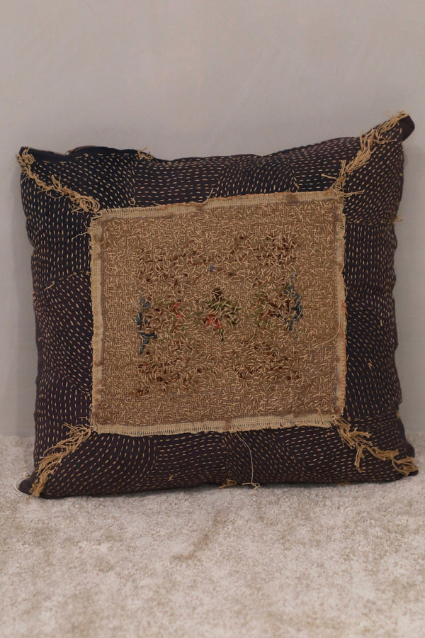 By Walid French Napoleon III wool needlework hand-sewn cushion series BW-BYW-CUSHION/1124